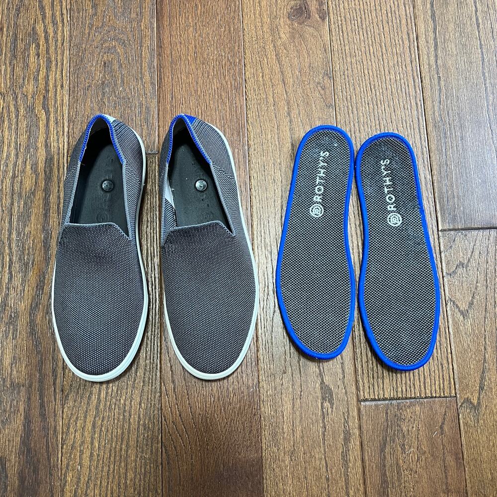 Rothy’s women's Grey Slip On Sneaker | Size 9